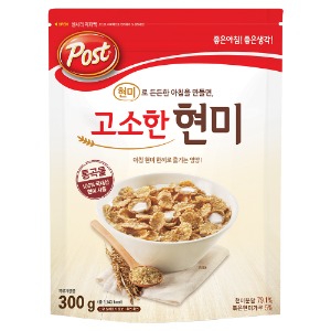 동서식품 포스트 고소한 현미 300g /통곡물 시리얼